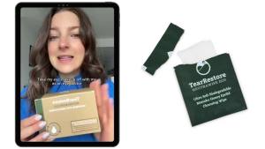 TearRestore NeutraWipe Eco Manuka Honey Eyelid    Ultra-Soft Biodegradable Eyelash Cleanser For Blepharitis & Dry Itchy Swollen Irritated Eyes (30 Count)