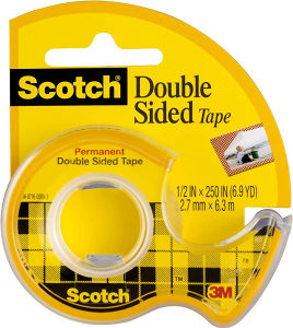 Băng dính 2 mặt trong suốt 3M 137 kích thước 12.7mm x 11.4m