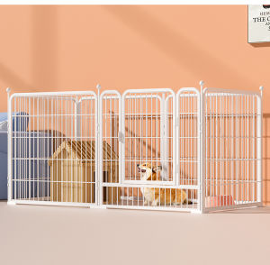 EGG Pet Dog Cat Fence 120*60*60CM Black&White Indoor Fence Kennel Outdoor Fence Stackable DIY COD