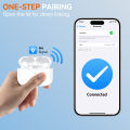 GOOJODOQ Wireless Earbuds J206 Bluetooth Headphones Bluetooth 5.3 Headphones with Built-in Microphone Good sound, noise reduction. 