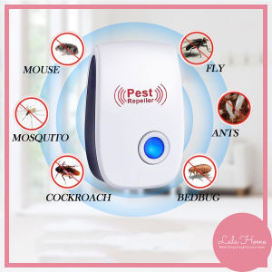 <EU Plug> Ultrasonic Pest Repellent Mosquito Rat Repellent Control Bug Cockroach Home Insect Killer 超声波驱蚊器