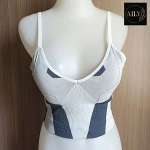 Aily A19 Croptank Bra Rajut With Cup