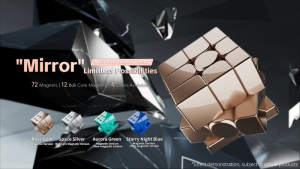 MOYU MFJS Mirror V2 Magnetic Ball Core UV Cube