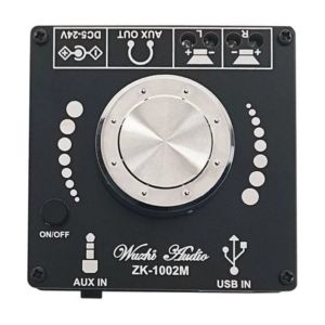 Mạch Khuếch Đại Âm Thanh Vào Bluetooth 5.0 50Wx2 ( Chính Hãng Wuzhi 502M)