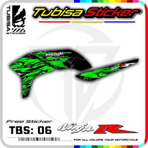 Sticker Striping Kawasaki Ninja R/SS - Stiker Striping Variasi Motor Ninja R/SS. TBS.SF.06