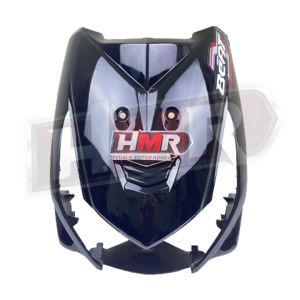 Tameng Honda Beat Karbu Tahun 2008 Plus Striping-Hitam