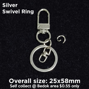 DIY Keychain Set Accessories Carabiner Keychain Buckle Key chain Rings Hook Metal Alloy Key Ring Lobster Clasp