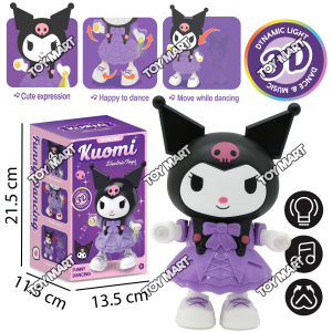 Kuromi Robot Doll Electric Doll Funny Dancing Toy w/ Lights Music & Moves