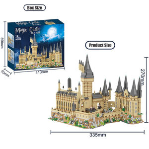 2743Pcs Harry Potter Hogwarts Model Buliding Blocks Hogwarts School Castle Puzzle for Kids
