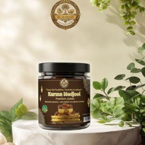Al-Hamadi Medjool Dates 500g / 1kg – Premium Fresh Palestinian  | Natural Sweet Healthy Snack