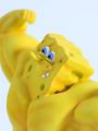 Muscular Man SpongeBob SquarePants Patrick Star Resin Action Figure Anime Figure Model Toys Collection Doll Gift with Box 16-20cm. 