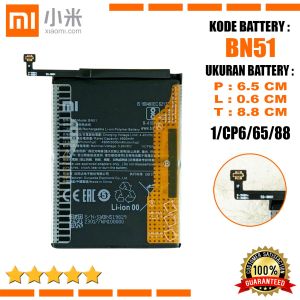Baterai xiaomi Redmi 8 Redmi 8A Redmi 8A Pro BN51 Original