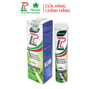 Viên ngậm giảm ho LP - giúp giảm ho mát họng hóa đờm hiệu quả - Chiết xuất kha tử ô mai - Hộp 24 viên chuẩn GMP bộ y tế