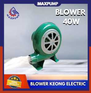 MAXPUMP Blower keong 40Watt 1.5" Mesin Blower Keong Duduk keong 220volt Elektrik Blower (body besi) electric blower kipas angin blower blower keong 2 inch mesin blower keong duduk elektrik blower kipas keong blower tiup
