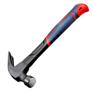 Ergonomic Búa nhổ đinh 400g đầu thép carbon với cán búa sợi thủy tinh cho các dự án nhiệm vụ xây dựng mộc chế biến gỗ