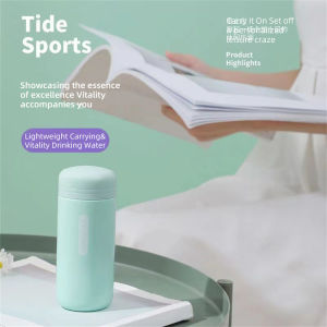 B.LIVEM 【local stock】ถ้วยฉนวนมินิ ถ้วยน้ำแบบพกพาทนต่อการกระแทก ถ้วยดื่มสแตนเลสคุณภาพสูง ถ้วยฉนวนแบบพกพากลางแจ้ง