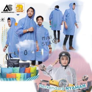 Mantel Ujan Jas hujan Pria dan wanita bahan kuat