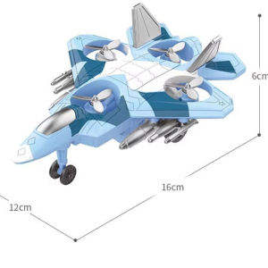 TWH MAINAN ANAK PESAWAT JET TEMPUR ROLL BISA MELAJU DENGAN KENCANG & BERPUTAR DENGAN LINCAH