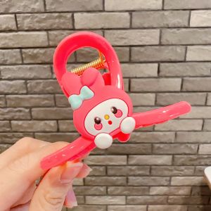 Sanrio Ribbon Shark Clip Cinnamoroll Kuromi Hair Grab Clip Shark Clip Hair Accessories-CSW1006