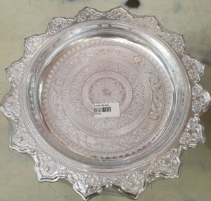 พานรัตนโกสินทร์ พานเงิน พานทอง ขนาดใหญ่ 36 CM งานมงคล งานเเต่ง สินค้าตรงปก ส่งจากไทย พร้อมส่งทันที