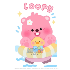 Totebag Tote Bag Pororo Loopy Lucu Goodie Bag Souvenir Ulang Tahun Ultah Anak Tas Anak Sekolah Kanvas Goodiebag Hampers
