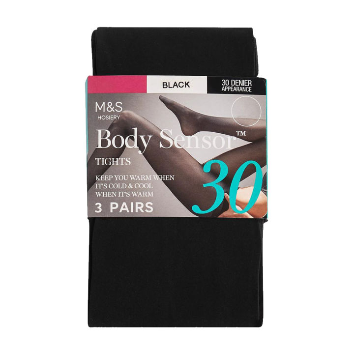 Marks & Spencer Women's 3 Pack 30 Denier Body Sensor™ Tights