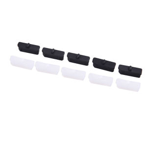 YAFEN 5pcs DisplayPort Protective Cover Rubber Covers Dust Cap For Computer DP Conne