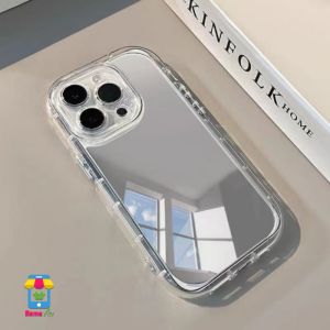 CASING FOR REALME 5 5I 11 REALME C11 C20 C21Y C25 C12 REALME C30 C30S C31 C33 C35 REALME C53 C51 C55 C63 C65 C67 SOFTCASE POLOS COLOR SIMPLE AIRBAG MAKEUP MIRROR LUXURY SOFT TPU BACK SHOCKPROOF COVER CMR