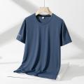 oversized bu tshirt lelaki Men t-Shirt Round Neck Short Sleeve T-Shirt Plus size Quick Dry Sport Tee Ice silk breathable Dri Fit half-sleeve plain shirt. 