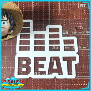 BEAT PREMIUM STICKER DECALS FOR ALL KIND OF CARS MOTORCYCLE EVEN FOR EVERY GADJETS