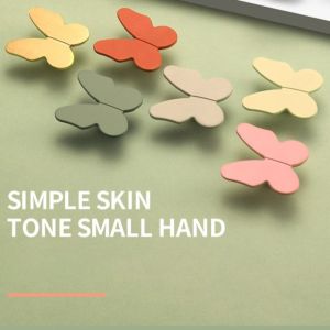 YERZ Cabinet Drawer Butterfly Shape Door Pulls Wardrobe Pulls Furniture Hardware Drawer Knobs Trendy Single Hole Cabinet Door Handle Cupboard