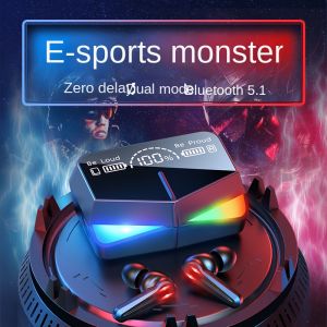 ♥FREE Shipping+COD♥ M28 Wireless Gaming Earbuds Bluetooth 5.1 Headphones With Microphone HIFI Bass Stereo Earphones With Charging Case