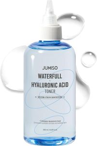 Jumiso Waterfull Hyaluronic Toner 250ml Face Moisturizer Facial Toner for All Skin Types Daily Deep Hydration Vegan Fragrance-Free…
