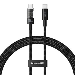 Cáp sạc nhanh Type C to Type C 100W Baseus Gem Fast-Charging Data Cable (Tốc độ vượt trội thiết kế thời thượng)