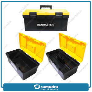 Tool Box Besar 18" KENMASTER Toolkit Tempat Kunci Kotak Perkakas PVC