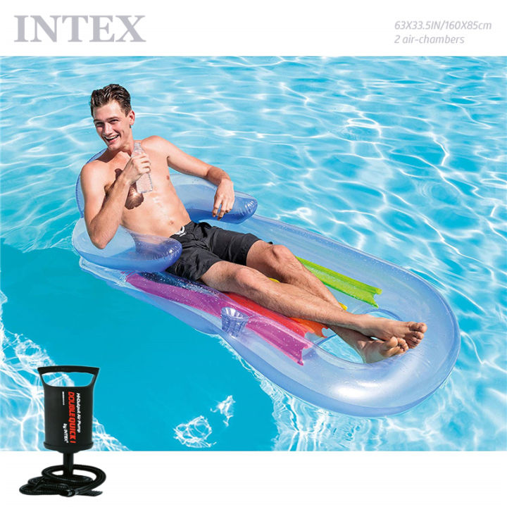 Intex double best sale lounge mat