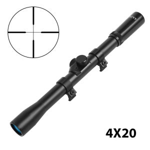 【Shipping From Philippines/COD】100% Original Tactical 4x20 Scopes Optical Long Range Crosshair Optics Scope With 11mm Mount