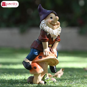 Garden Gnomes Statue Ornament Indoor Outdoor Lawn Decoration Home Decoration