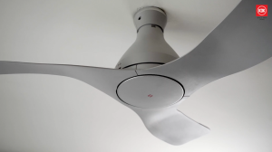 KDK K12YC Ceiling Fan - 48 Inch NODOKA Jr. DC Motor 10-Speed App & Remote Control Matte Grey