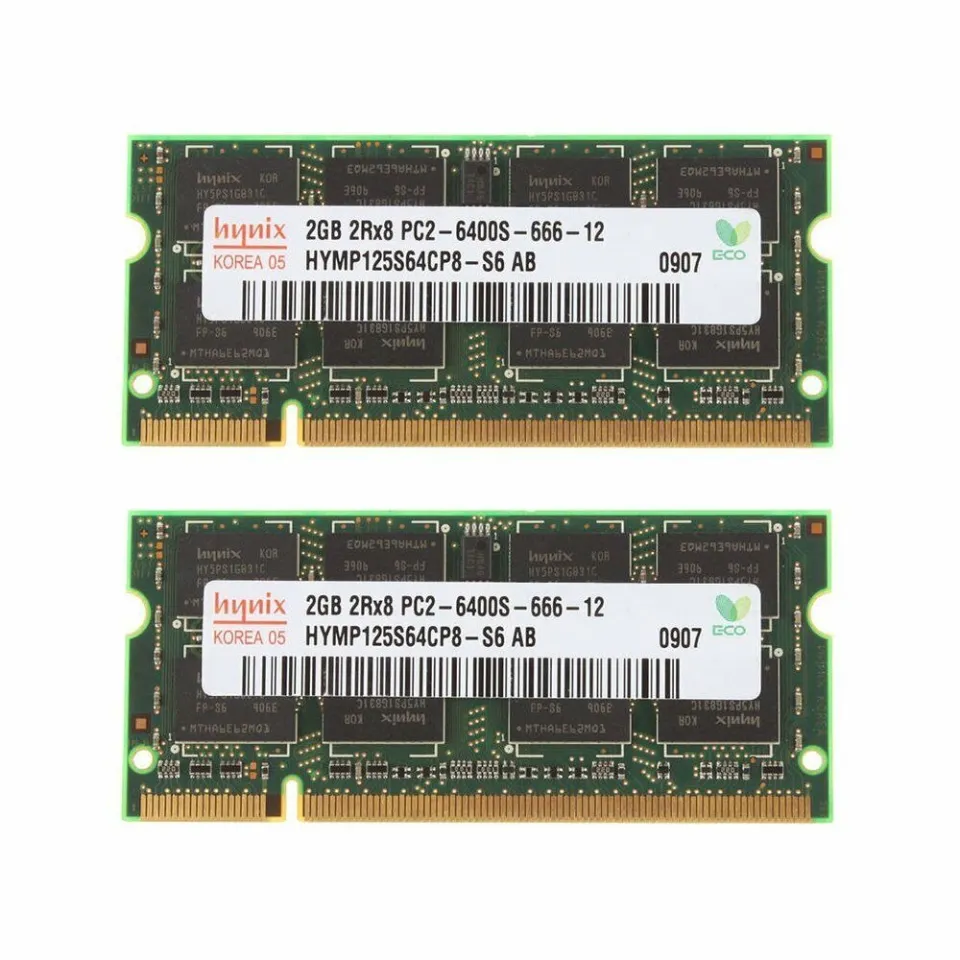 For 4GB (2X 2GB) DDR2 SODIMM RAM For Compaq HP G7xx Series G42 G62