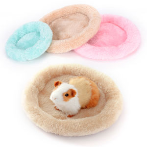 [tianjunmaoyi] New soft fleece guinea pig bed winter small animal cage mat hamster sleeping bed