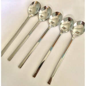 Muỗng soup STAINLESS STEEL Inox cao cấp 430 kiểu dáng và xuất khẩu Hàn Quốc dài 21cm dày 2.5mm