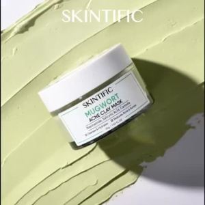 Urgent sendSKINTIFIC Clay Mask Mugwort Anti Pore Acne Alaska Volcano Deep Pores Cleansing Blackhead Removal Face Mask