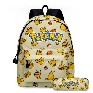 Pokemon School Bags Backpacks Pikachu Anime Figures Kids Bags Big Capacity Travel Bag Girls Boys School Season Gifts for kids gift
