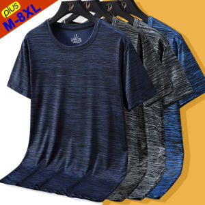 6XL 7XL 8XL Plus Size Free Ship T-Shirts Men Summer Cool Tshirt Male Tee Shirt Vacation Hiking Camping Tops Oversized Clothing