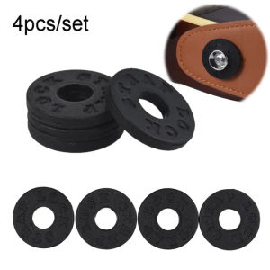 1/4pcs Guitar Strap Locks Blocks Rubber Material Bass Guitar Strap Lock Guitar Parts & Accessories