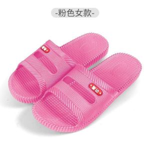 Classic Home Slippers For Men And Women Couples Indoor Slippers Flat Quick-Dry Lightweight Non-Slip Hotel Bathroom Slippers For Women