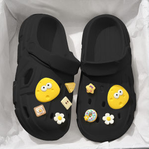 [Free Shipping] Outdoor Clogs For Women New Summer Styles Thick-Soled Beach Sandals High-End CoupleS EVA Slippers MenS Version
