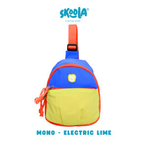 Skoola Tas Selempang Anak PAUD TK SD REMAJA Laki Laki Korea Waterproof - Mono