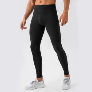 SUCCMING Respiratory Series Mens Yoga Clothing Tight-Fitting Naked Feel Yoga Pants Breathable High Elastic Quick-Drying Running Sports Pants 31341